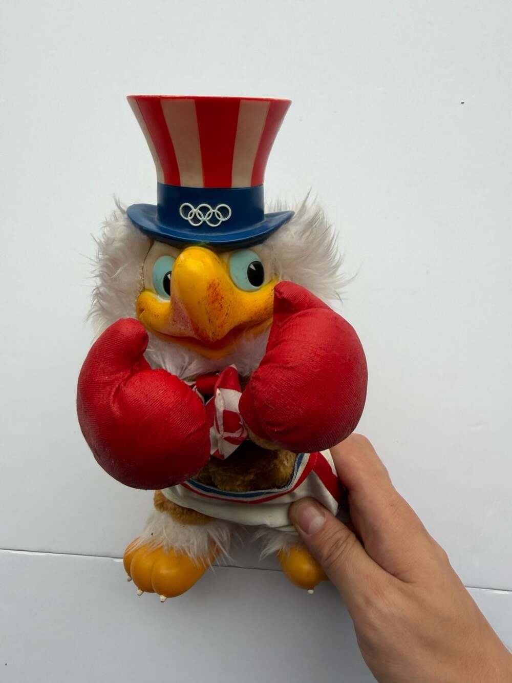 Applause Sam the Olympic Eagle Boxer 1984 LA Olympic Games Mascot #8329